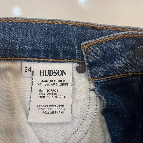 Hudson High Rise Super Skinny Ankle Jean - Picture 8 of 9